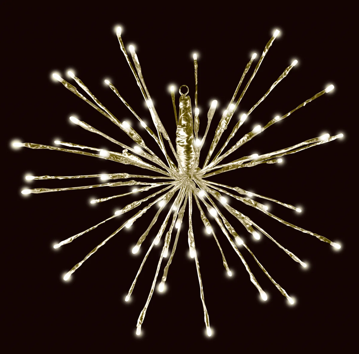 Warm White Radiant Blast, 16" (Matte Gold)