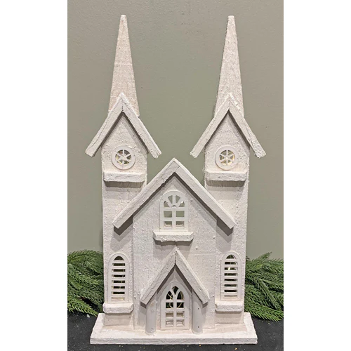 White LED Townhouse, 17"