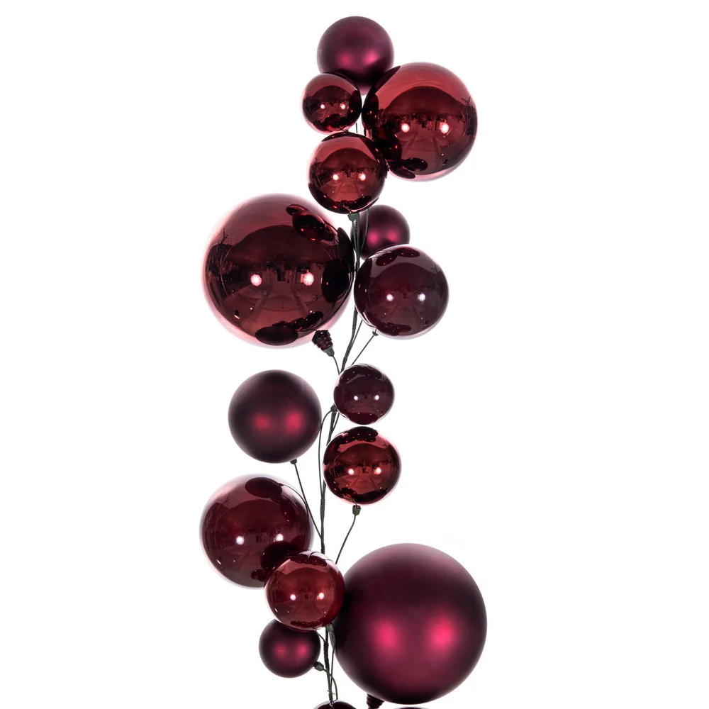 Wine Ball Branch Garland, 6' - Image 2