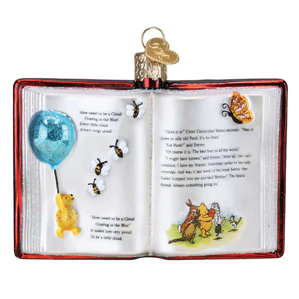 Winnie the Pooh Book Ornament - Image 2